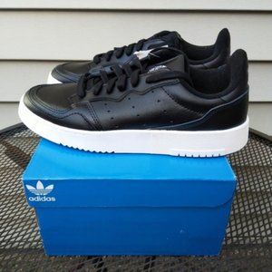 Adidas Supercourt Classic Black Sneakers Women's Shoes Size 8.5